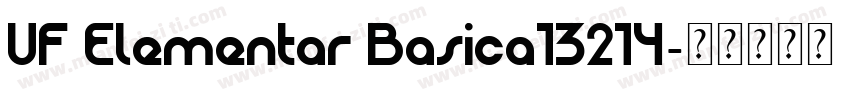 UF Elementar Basica13214字体转换